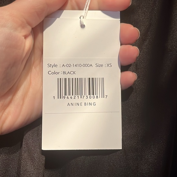 Anine Bing Megan Dress X Small - Picture 3 of 4